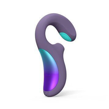 Кліторально-вагінальний звуковий стимулятор LELO Enigma Double Sonic Cyber Purple SX2553 фото
