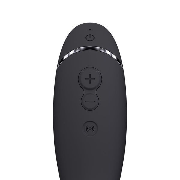 Вакуумний стимулятор для точки G та клітора з вібрацією Womanizer OG Dark Grey, 12 рівнів, 3 режими SX0533 фото
