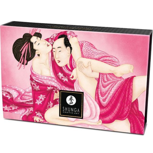 Смачна пудра для оральних пестощів Shunga Body Powder Raspberry feeling, 75 г, аромат малини SX0588 фото