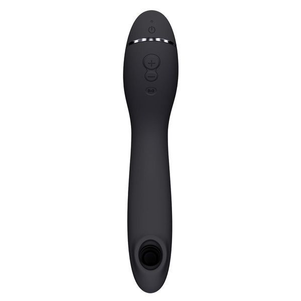 Вакуумний стимулятор для точки G та клітора з вібрацією Womanizer OG Dark Grey, 12 рівнів, 3 режими SX0533 фото
