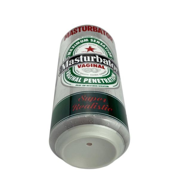 Мастурбатор-вагіна Alive Heineken Vagina II у вигляді банки пива, реалістичний SX1392 фото