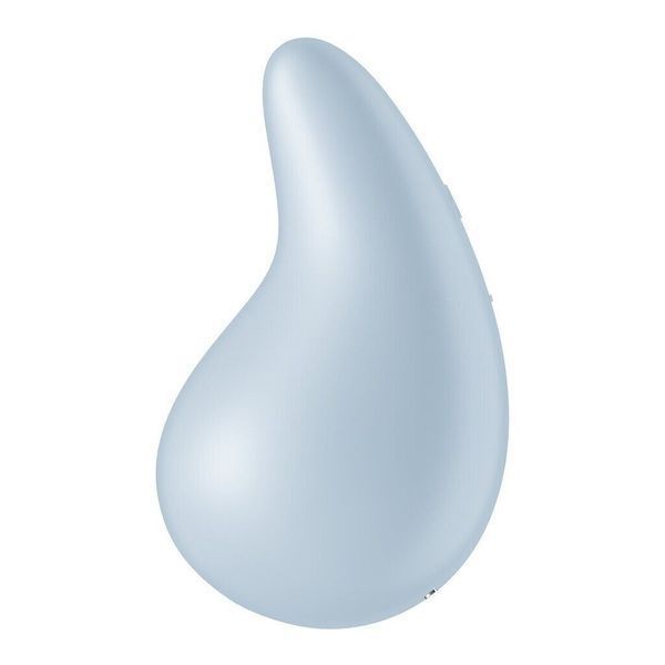 Вібратор для зовнішньої стимуляції Satisfyer Dew Drop Blue, 2 мотори, 12 режимів, м&rsquo;який корпус SX1211 фото