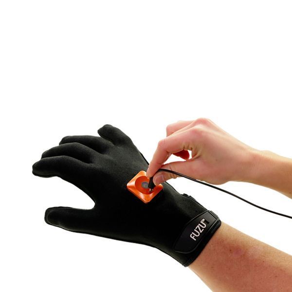 Віброрукавичка (ліва) FUZU Gloves Vibrating Massage Left Hand, 11 режимів SX2738 фото