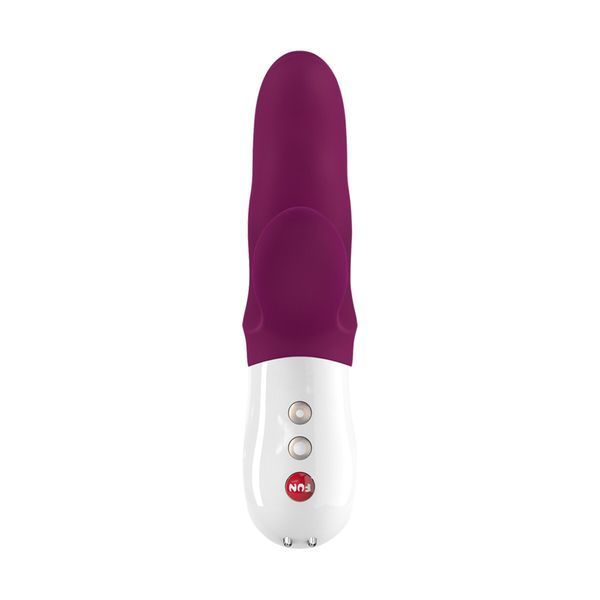 Вібратор-кролик Fun Factory MISS BI grape/white, 2 незалежні мотори, діаметр 4,2 см SX0945 фото
