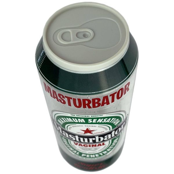 Мастурбатор-вагіна Alive Heineken Vagina II у вигляді банки пива, реалістичний SX1392 фото