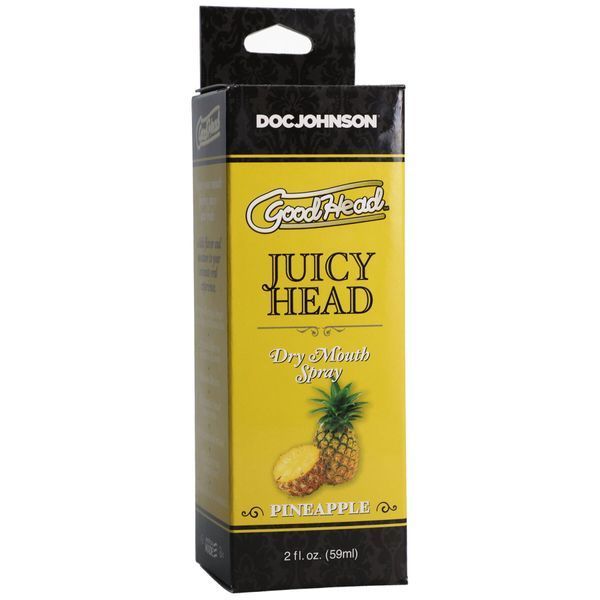 Зволожувальний спрей оральний Doc Johnson GoodHead &ndash; Juicy Head Dry Mouth Spray &ndash; Pineapple 59мл SO6066 фото