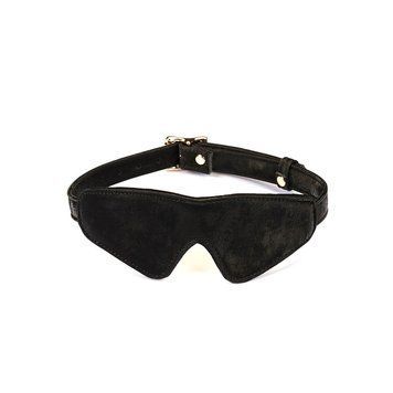 Маска на очі Liebe Seele Boudoir Amor Blindfold Black SX1666 фото