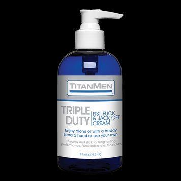 Густа змазка для фістингу Doc Johnson TitanMen - Triple Duty (240 г) SO2813 фото