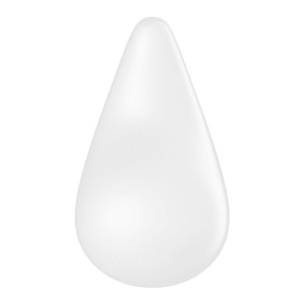 Вібратор для зовнішньої стимуляції Satisfyer Dew Drop White, 2 мотори, 12 режимів, м&rsquo;який корпус SX1212 фото