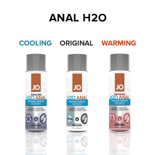 Анальна змазка JO ANAL H2O &mdash; ORIGINAL (240 мл) на водній основі, рослинний гліцерин SO1694 фото