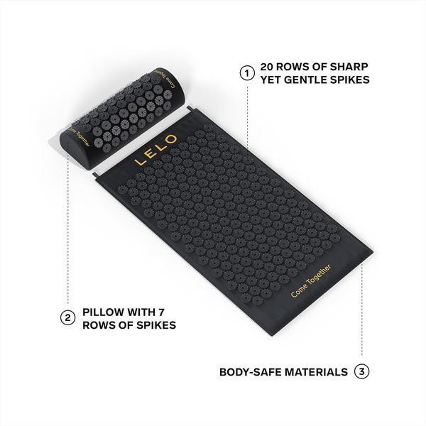 Масажний акупресурний килимок LELO Relax Body Mat (килимок + подушка) SX2564 фото