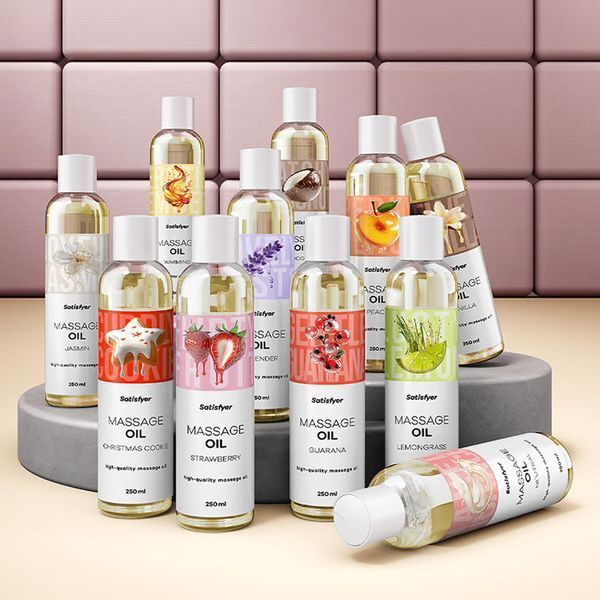 Масажна олія Satisfyer Massage Oil Coconut 250 мл SX2706 фото
