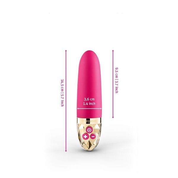 Вібратор Mystim Sleak Freak Pink, 8 режимів, внутрішня та зовнішня стимуляція SO8140 фото