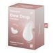 Вібратор для зовнішньої стимуляції Satisfyer Dew Drop White, 2 мотори, 12 режимів, м&rsquo;який корпус SX1212 фото 6