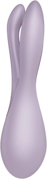 Кліторальний вібратор Satisfyer Threesome 2 Violet, 3 гнучкі пальчики, 3 мотори SX1213 фото