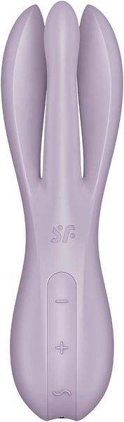 Кліторальний вібратор Satisfyer Threesome 2 Violet, 3 гнучкі пальчики, 3 мотори SX1213 фото