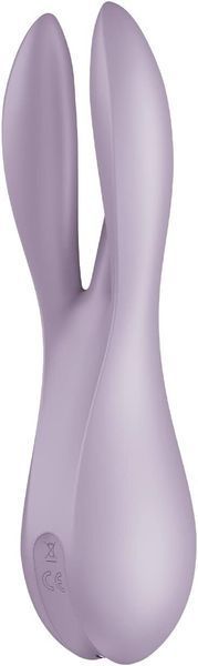 Кліторальний вібратор Satisfyer Threesome 2 Violet, 3 гнучкі пальчики, 3 мотори SX1213 фото