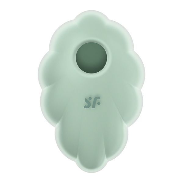 Вакуумний стимулятор з вібрацією Satisfyer Cloud Dancer Mint SO8973 фото
