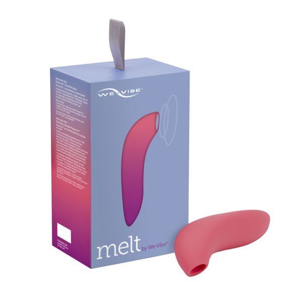 Вакуумний смарт-стимулятор для пар We-Vibe Melt Coral, зручно поєднувати з проникним сексом SO6927 фото