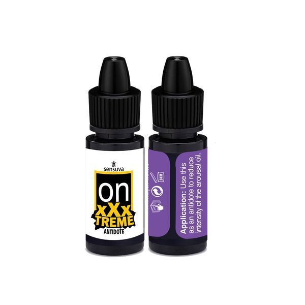 Збуджувальні краплі для клітора Sensuva On xXxTREME Arousal Oil (5 мл) with Antidote (5 мл) + антидот SX1487 фото