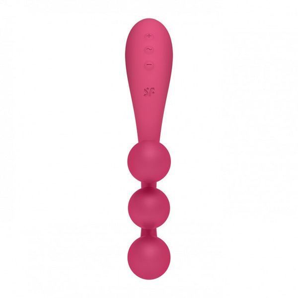 Універсальний вібратор Satisfyer Tri Ball 1, 3 мотори, гнеться SO7785 фото
