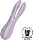Кліторальний вібратор Satisfyer Threesome 2 Violet, 3 гнучкі пальчики, 3 мотори SX1213 фото 1