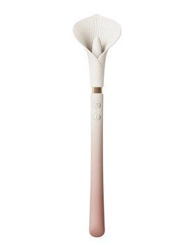Розкішний вібромасажер Zalo &ndash; Calla Blossom Pink, двосторонній, 2 мотори SX1280 фото