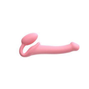 Безремінний страпон Strap-On-Me Rose S, повністю регульований, діаметр 2,7 см SX2567 фото