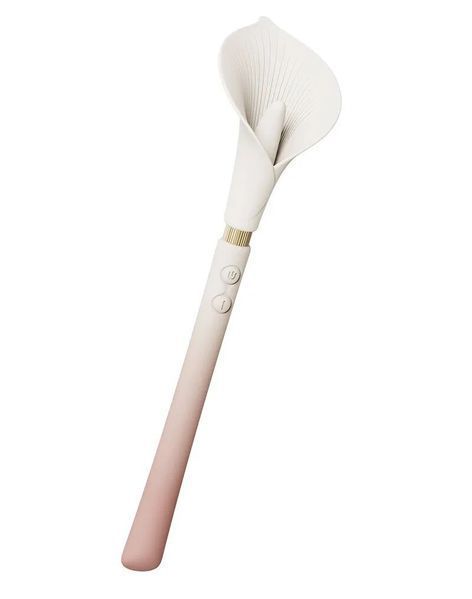 Розкішний вібромасажер Zalo &ndash; Calla Blossom Pink, двосторонній, 2 мотори SX1280 фото