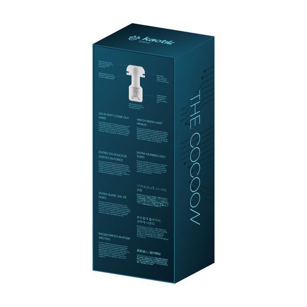 Смарт-мастурбатор Kaotik Labs The Cocoon, режим edging, пульсації, підігрів до 42 &deg;C SX3472 фото