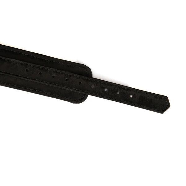 Нашийник з повідцем Liebe Seele Boudoir Amor Collar with Leash Black SX1668 фото