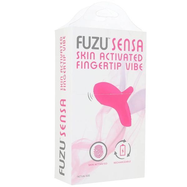 Вібратор на палець FUZU Sensa Skin Activated Fingertip Vibe &ndash; Pink, сенсорне керування, 8 режимів SX2741 фото