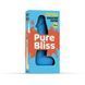 Свічка у вигляді члена Pure Bliss MINI Blue 15 см SX1698 фото 7