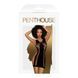 Міні-сукня з сюрреалістичним візерунком Penthouse - Juicy Poison Black XL SX1289 фото 3