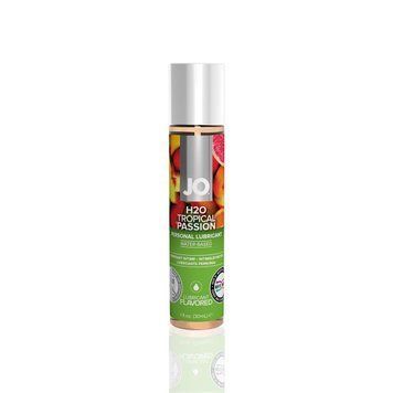Змазка на водній основі JO H2O &mdash; Tropical Passion (30 мл) без цукру, рослинний гліцерин SO1472 фото