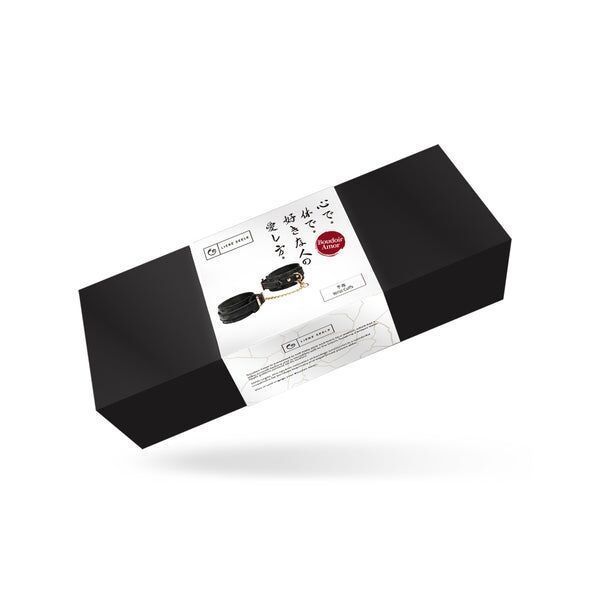 Наручники Liebe Seele Boudoir Amor Wrist Cuffs Black SX1669 фото