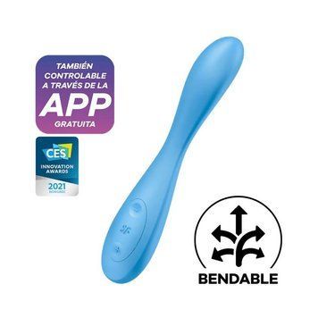 Універсальний смарт-вібратор Satisfyer G-Spot Flex 4+, гнучкий стовбур із фіксацією положення SO6724 фото