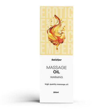 Масажна олія Satisfyer Massage Oil Warming 250 мл SX2710 фото