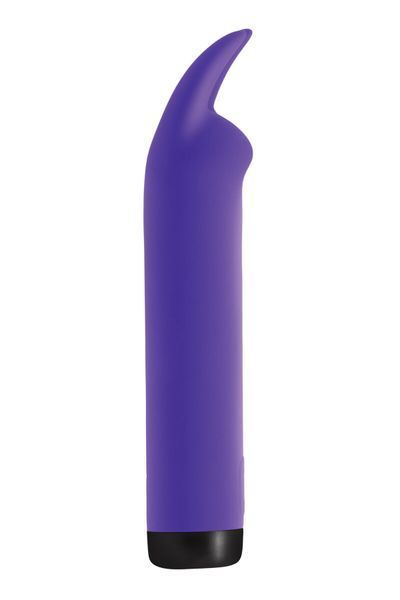 Вібратор S Pleasures Bullets Amethyst, фіолетовий, з двома відростками, 10 режимів, діаметр 2,8 см SX1604 фото