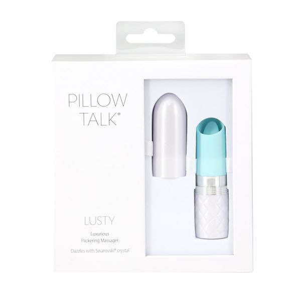 Вібратор Pillow Talk Lusty Luxurious Flickering Massager - Teal SO7752 фото