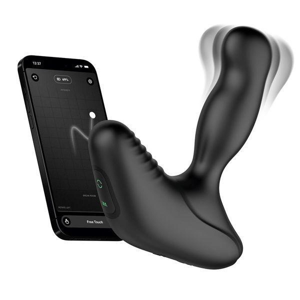 Смарт-масажер простати Nexus Revo Stealth with APP, вібрація+ротація, пульт ДУ, до 10 годин роботи SX2419 фото