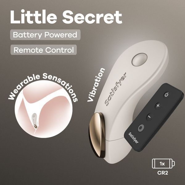 Вібратор у трусики Satisfyer Little Secret Battery Series з пультом ДК SX3839 фото