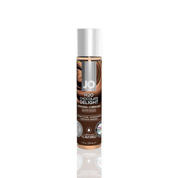 Змазка на водній основі JO H2O &mdash; Chocolate Delight (30 мл) без цукру, рослинний гліцерин SO1475 фото
