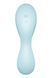 Вакуумний смарт-стимулятор із вібрацією Satisfyer Curvy Trinity 5 (Blue), керування зі смартфона SO6726 фото 6
