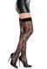 Панчохи Leg Avenue Worship Me Cross Net Thigh Highs One Size SX2762 фото 4