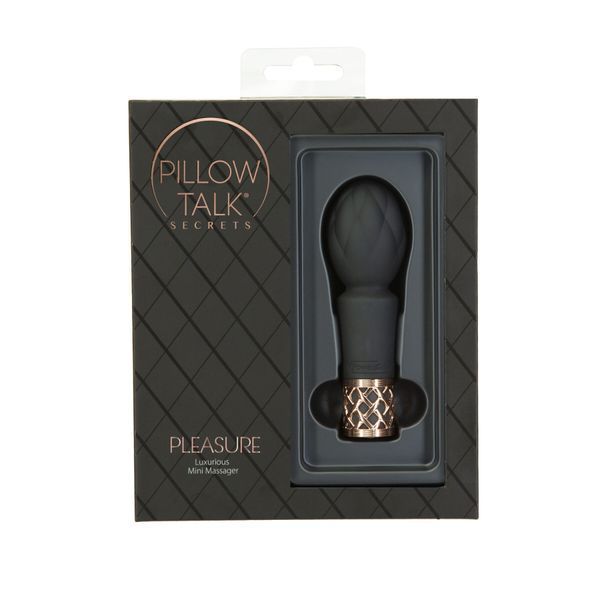 Мінівібромасажер Pillow Talk Secrets - Pleasure - Clitoral Vibrator Wand, потужний мотор SO8244 фото