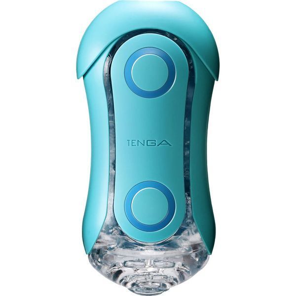 Мастурбатор Tenga Flip Orb &mdash; Ocean Blue, з можливістю зміни тиску та стимулювальними кульками всередині SX1330 фото