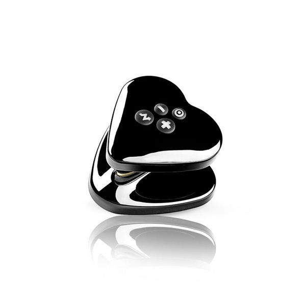 Вібратор для клітора з електростимуляцією Mystim Heart's Desire Black Edition SO8146 фото