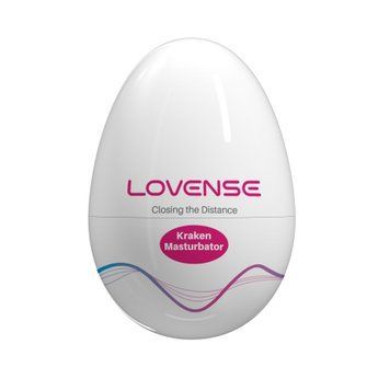 Мастурбатор-яйце Lovense Kraken masturbator egg, текстура-сюрприз SO8979 фото