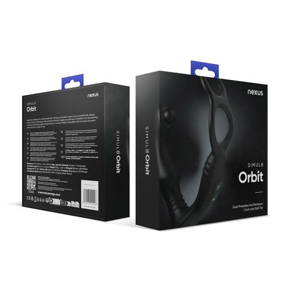 Стимулятор простати Nexus SIMUL8 Orbit Edition з ерекційним кільцем SX2699 фото